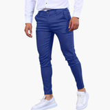 Men's slim-fit pants with stretch
