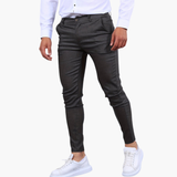 Men's slim-fit pants with stretch