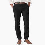 Men's pants with zip fly and modern cut
