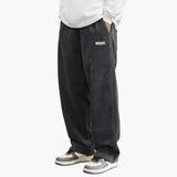Men's corduroy pants with wide leg