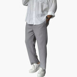 Men's corduroy pants loose fit and straight leg