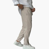 Men's corduroy pants loose fit and straight leg