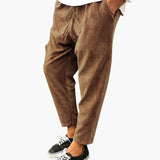 Men's corduroy pants loose fit