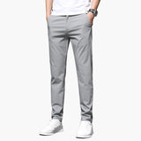 Men's outdoor pants with elastic waistband