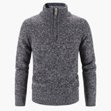 Men's Half-Zip Mock Neck Pullover