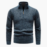 Men's Half-Zip Mock Neck Pullover