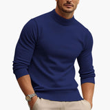 Men's round neck long sleeve sweater
