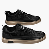 Men's baskets with laces and profiled sole