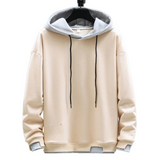 Men's hoodie with drawstring