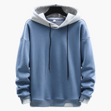 Men's hoodie with drawstring