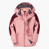 Men's 3-in-1 outdoor jacket with hood