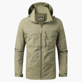 Men's Autumn Jacket with Hood