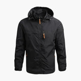 Men's Jacket with Adjustable Hood