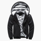 Men's Hoodie Jacket with Fleece Lining