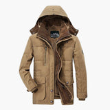 Men's Jacket with Zipper Closure