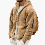 Men's Fleece Jacket with Hood