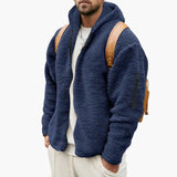Men's Fleece Jacket with Hood