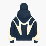 Men's zip-up hoodie with hood
