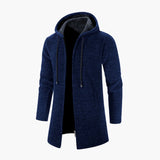Men's hooded jacket with long sleeves