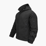 Men's hooded jacket with multiple pockets