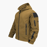 Men's hooded jacket with multiple pockets