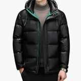 Men's winter jacket with hood