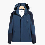 Unisex ski jacket with zip closure and long sleeves