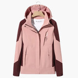 Unisex ski jacket with zip closure and long sleeves