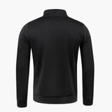 Men's zip-up jacket with stand-up collar