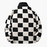 Men's fleece jacket with zipper closure