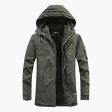 Men's jacket with hood