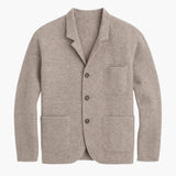Men's jacket with button closure and front pockets