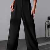 Arden Flow Tailored Wide-Leg Pants