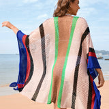 Blue Solstice Shores Crochet Cover-Up