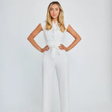 Sculpted Muse Tailored Jumpsuit