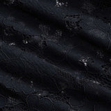 Valeria Lace-Detail High-Waisted Jeans