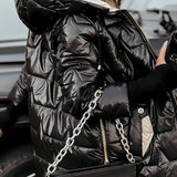 Harper – Elegant Winter Coat with Hood and Padding