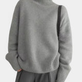 CATALINA CASHMERE HIGH NECK SWEATER