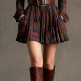 SOFIA | Chemise à carreaux contrastés