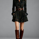 SOFIA | Chemise à carreaux contrastés