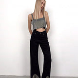 Soirée Beaded Hem Jeans